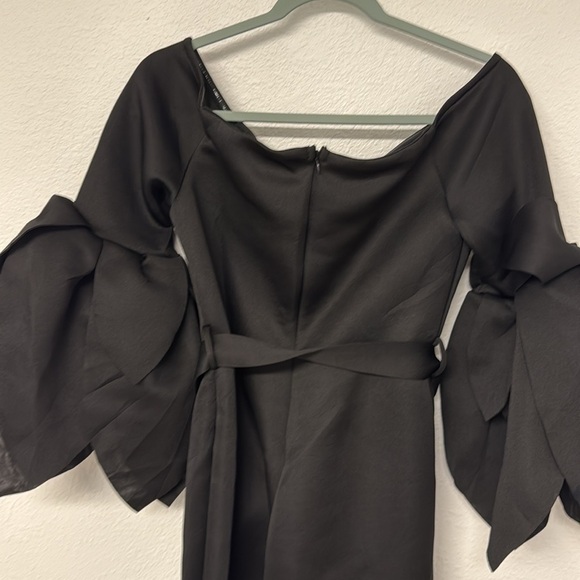 Faeriesty puffer sleeve wide leg dress jumpsuit large NWOT - Picture 7 of 13